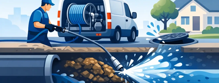 Emergency Drain Jetting for Fast Blockage Removal